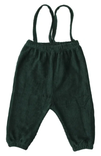 Maniere Manière Kids' Essentials Corduroy Overalls In Green