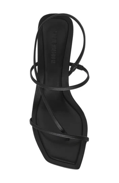 Steve Madden Lock Sandal In Black