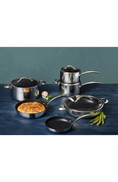 Scanpan Haptiq 4-quart Stainless Steel Sauce Pan In Metallic