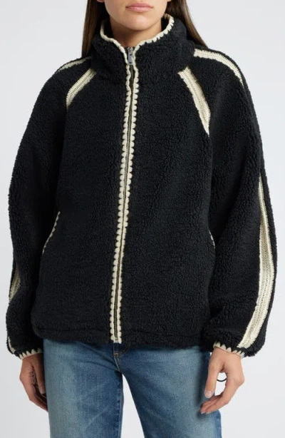 Ugg(r) Nikia Open Stitch Detail Uggfluff Fleece Jacket