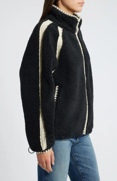 Ugg(r) Nikia Open Stitch Detail Uggfluff Fleece Jacket