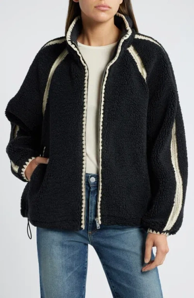 Ugg(r) Nikia Open Stitch Detail Uggfluff Fleece Jacket