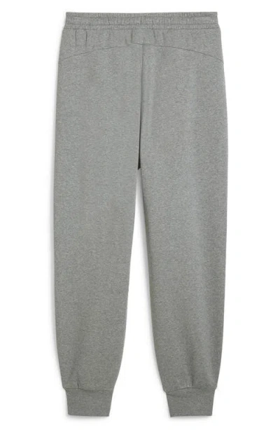 Puma X Bmw M Motorsport Essentials Graphic Sweatpants In Gray