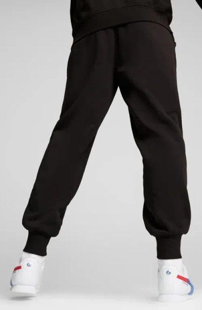 Puma X Bmw M Motorsport Essentials Graphic Sweatpants In Black