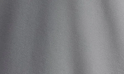 Vince Pima Pique Long Sleeve Tee In Gray