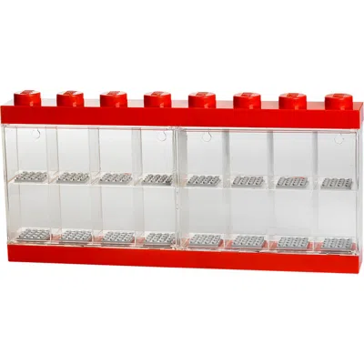 Lego ®  Minifigure Display Case 16, Bright Red