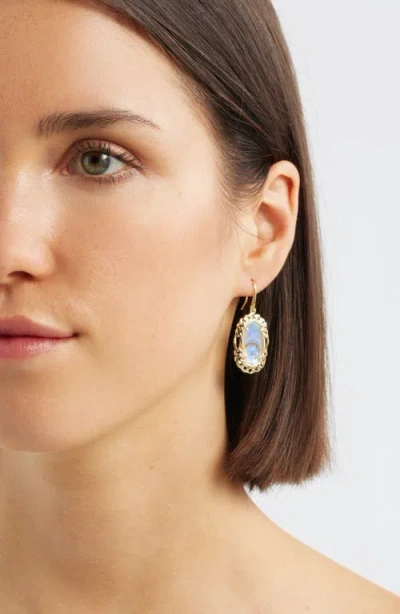 Kendra Scott Dani Figaro Frame Drop Earring In Gold