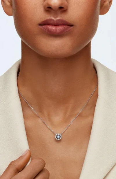 Swarovski Una Crystal Pendant Necklace In Metallic