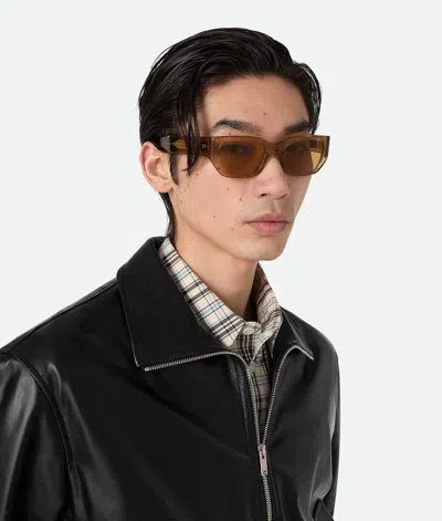 Bottega Veneta Intrecciato Square Sunglasses