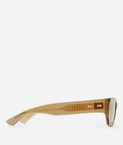 Bottega Veneta Intrecciato Square Sunglasses