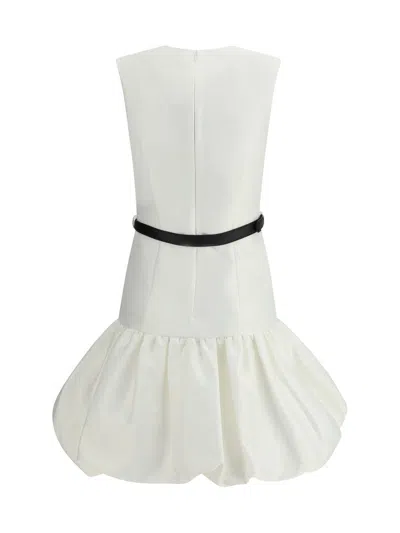 Self-portrait Self Portrait Women Taffeta Mini Dress In White
