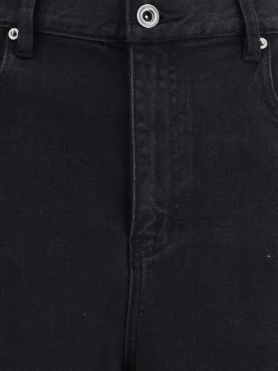Self-portrait High-waisted Relaxed Fit Black Jeans In Black