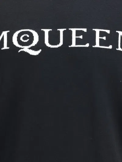 Alexander Mcqueen Alexander Mc Queen T Shirts And Polos Black In Black