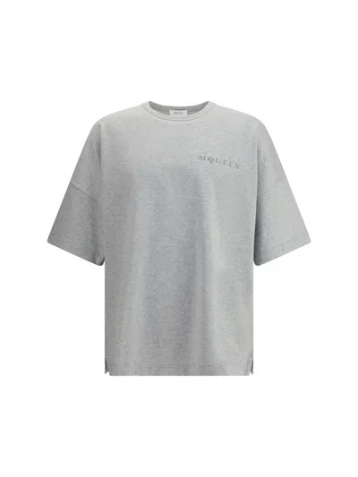 Alexander Mcqueen T-shirts And Polos In Gray