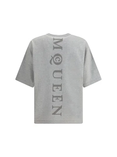 Alexander Mcqueen T-shirts And Polos In Gray