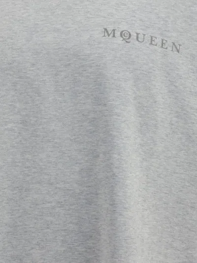 Alexander Mcqueen T-shirts And Polos In Gray
