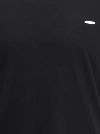 Dsquared2 Black Cotton Cool Fit Crewneck T-shirt In Black