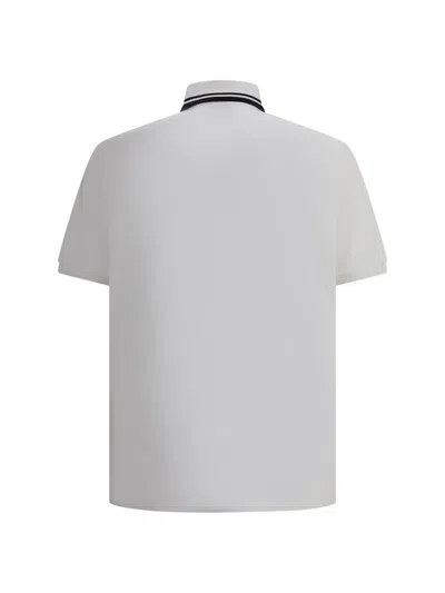 Gucci Logoed Cotton Polo Shirt With Welt Pocket In White