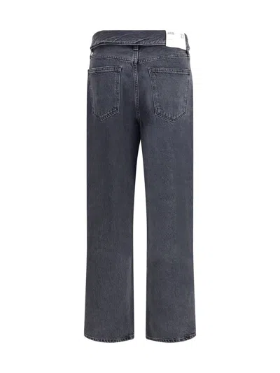 Agolde Echo Jeans In Grey Zefiro In Gray
