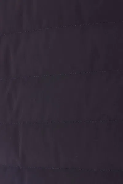Brunello Cucinelli Dark Blue Nylon Down Jacket In Blue