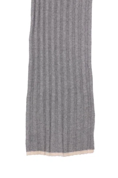 Brunello Cucinelli Scarfs In Black