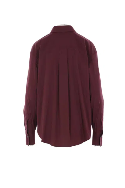 Brunello Cucinelli Flap-pocket Shirt In Brown