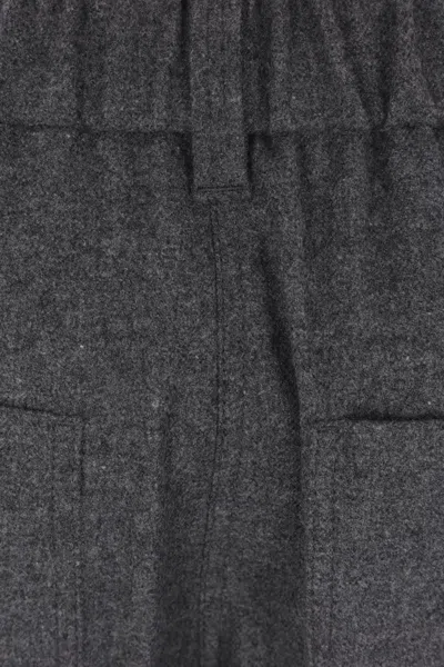 Brunello Cucinelli Wool And Cashmere Pants In Gray