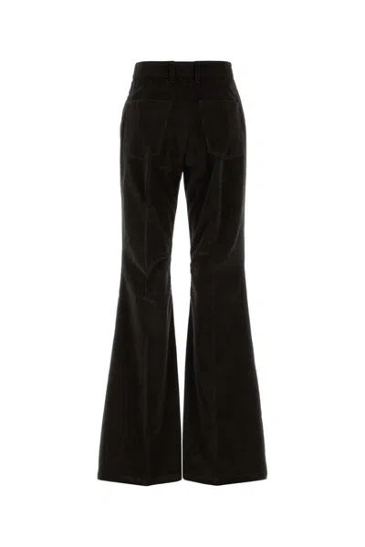 Ferragamo High Rise Denim Straight Jeans