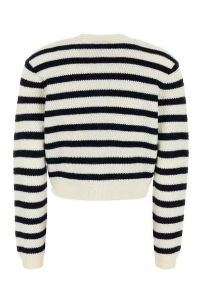 Apc Embroidered Wool Manon Cardigan In Black