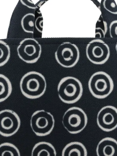 10 Corso Como Circle-print Canvas Tote Bag
