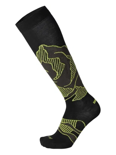 抽象图案针织袜