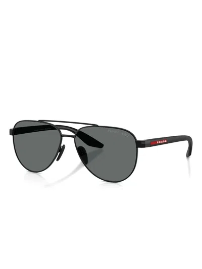Prada Pilot-frame Sunglasses In Blue