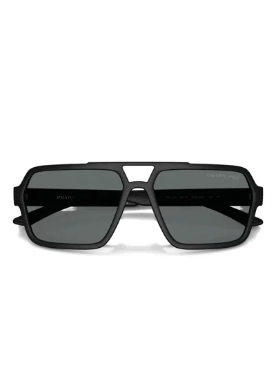 Prada Square-frame Sunglasses In Neutral