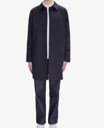 Apc A.p.c. Coats In Blue