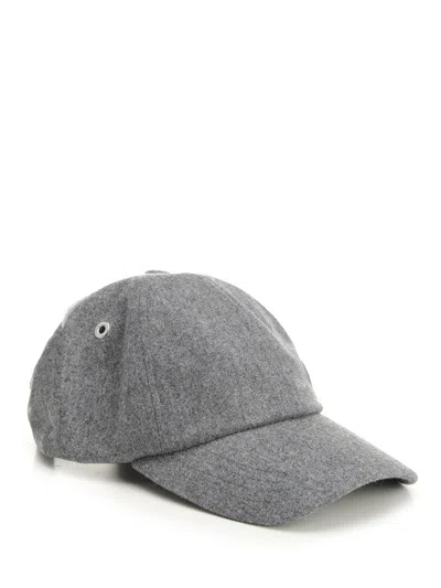 Ami Alexandre Mattiussi -cp266 Flanelle Hats Grey