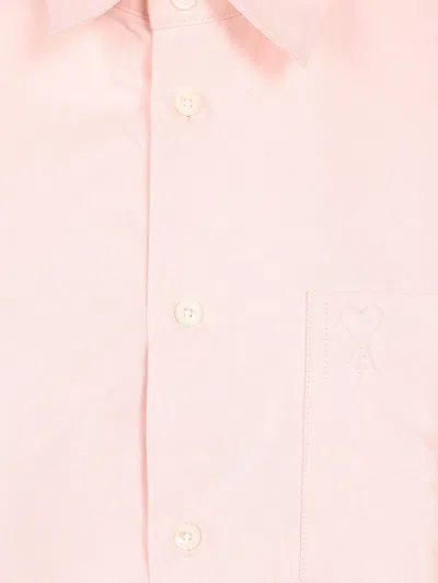 Ami Alexandre Mattiussi Adc-chemise Boxy Shirts Rose In Pink