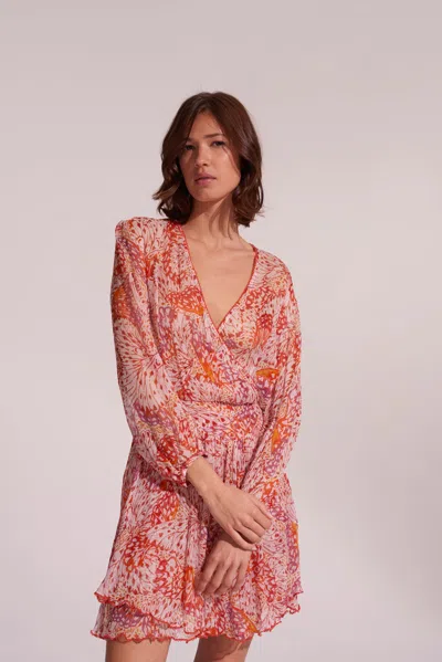 Poupette St Barth Mini Dress Adela In Multi