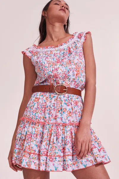 Poupette St Barth Mini Dress Alba In Multi