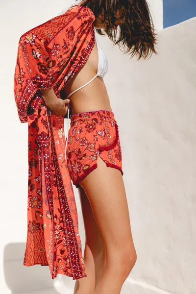 Poupette St Barth Boxer Lulu In Red