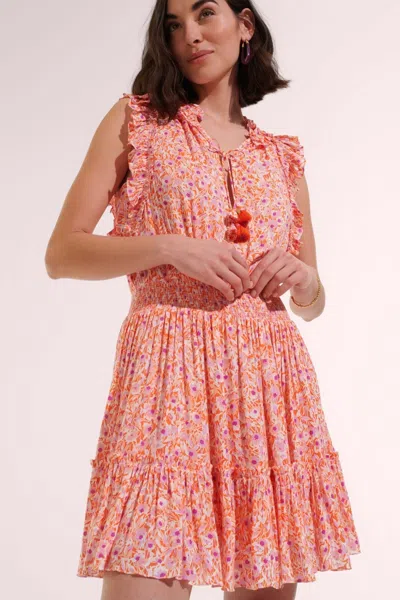Poupette St Barth Mini Dress Triny In Multi