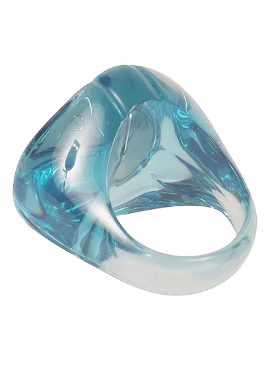 Swarovski Dulcis Cocktail Ring In Blue