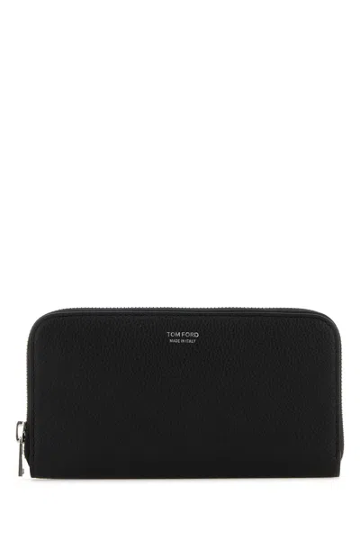 Tom Ford Unique Finish Textured Leather Wallet
