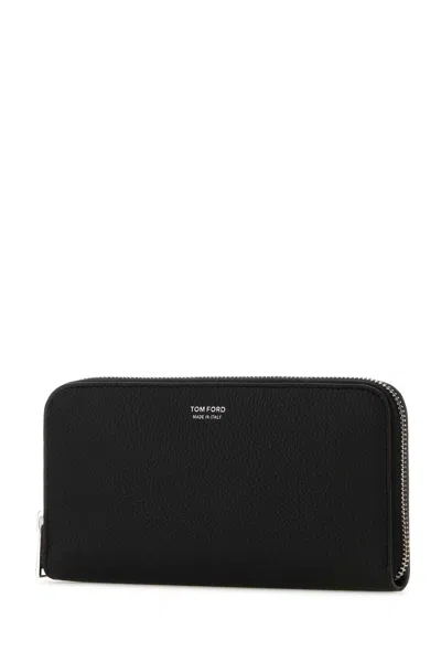 Tom Ford Unique Finish Textured Leather Wallet
