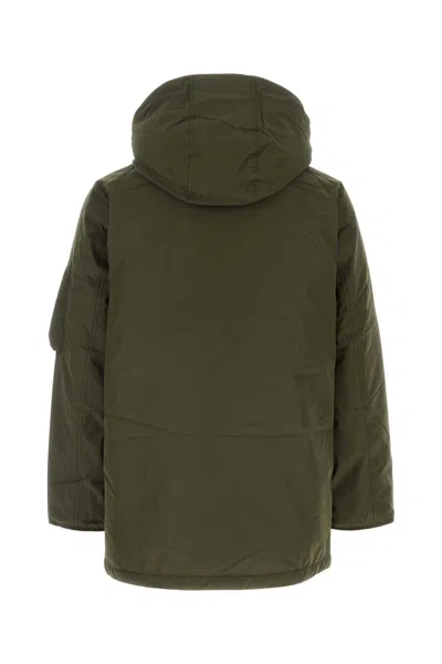 Nanamica Army Green Polyester Down Jacket