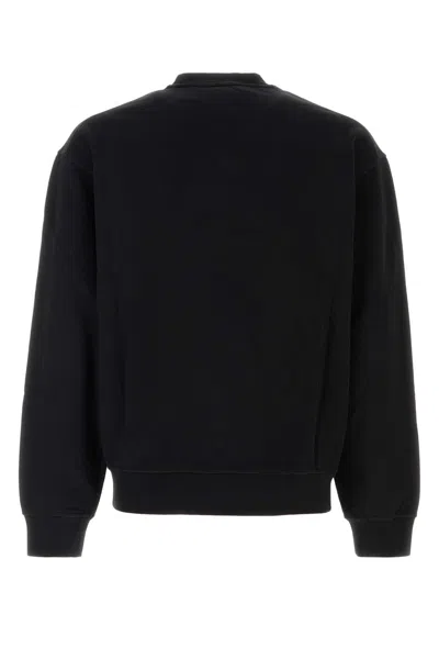Dsquared2 Dsquared Men Black Cotton Sweatshirt In Black