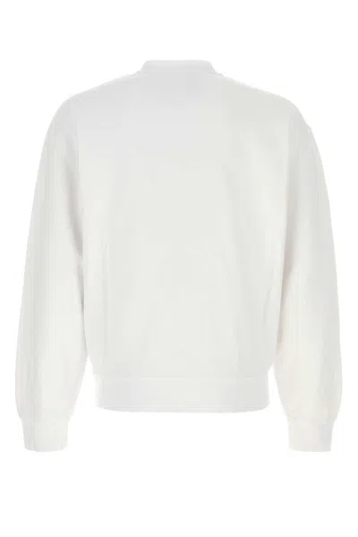 Dsquared2 Dsquared Men White Cotton Sweatshirt In White