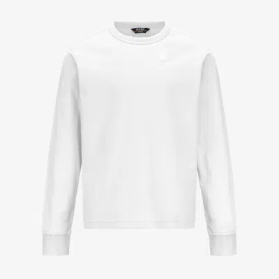 K-way P. Elmer Jersey Peach In White