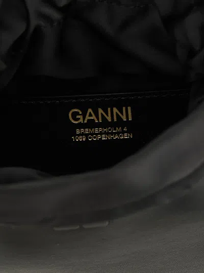 Ganni Women Mini Bou Bucket Bag