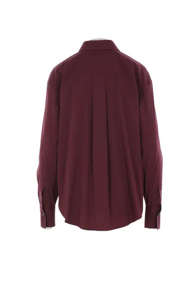 Brunello Cucinelli Flap-pocket Shirt In Brown