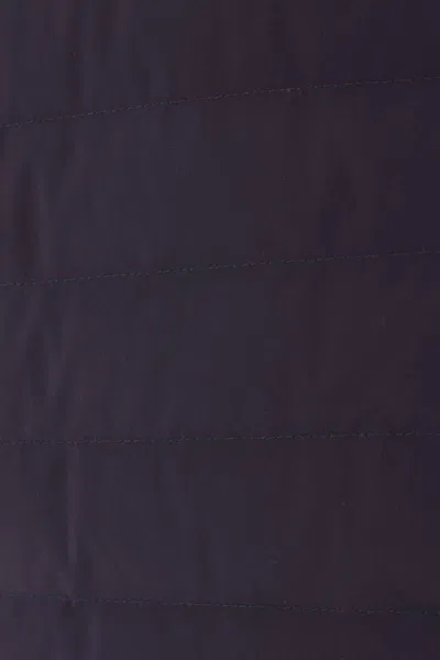 Brunello Cucinelli Dark Blue Nylon Down Jacket In Blue
